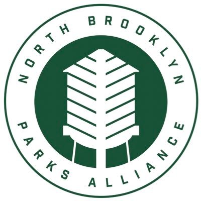 Green circle logo that reads North Brooklyn Parks Alliance