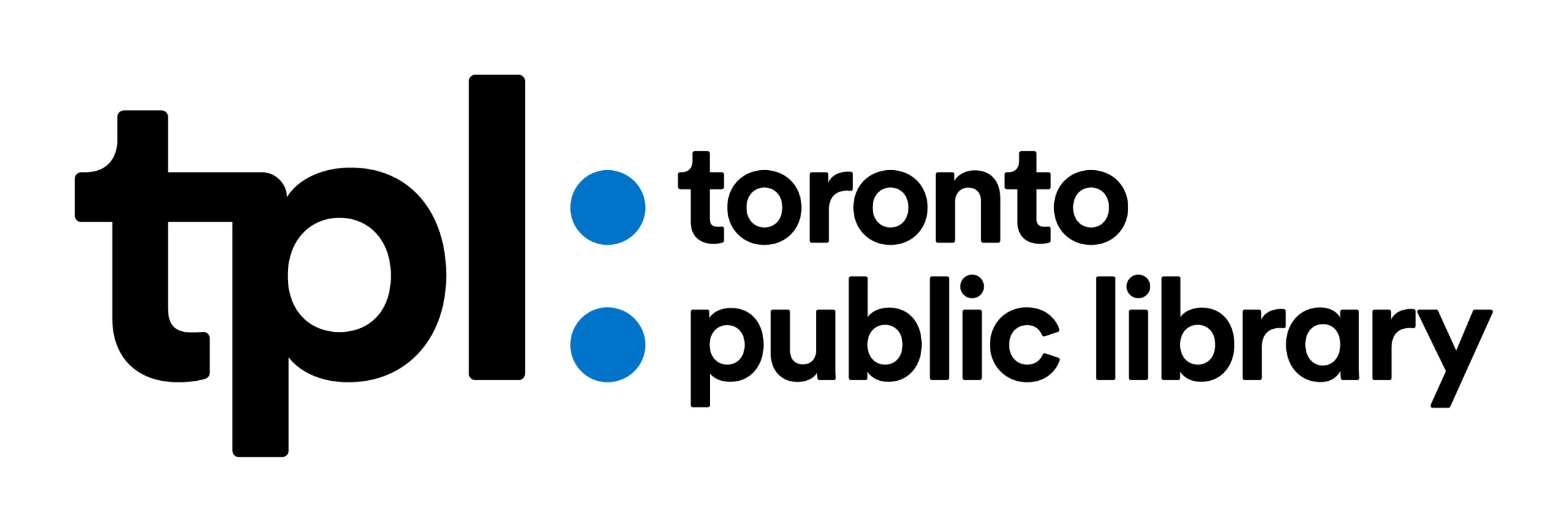 Logo that says tpl Toronto Public Library
