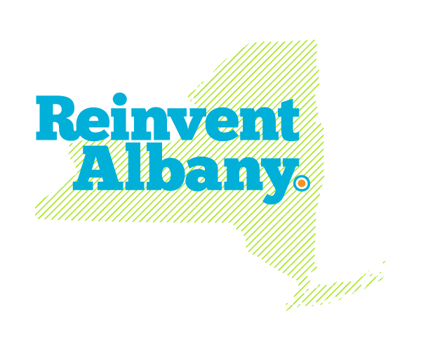 Logo that reads Reinvent Albany