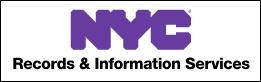 Logo that says NYC Department of Records and Information Services (DORIS)