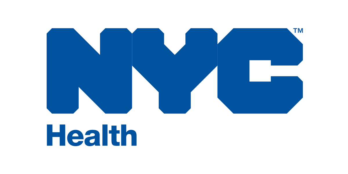 Logo that says nyc health