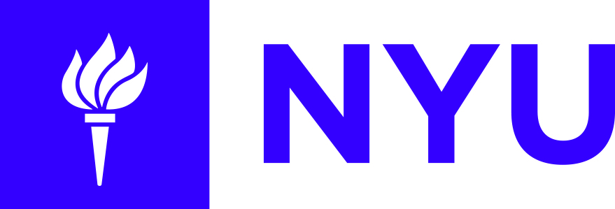 Logo that says NYU