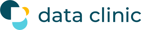 Logo of Two Sigma Data Clinic that says data clinic