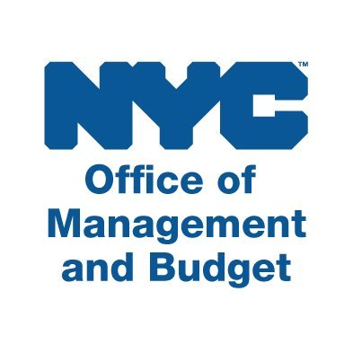 logo that says nyc Mayor's Office of Management & Budget (OMB)